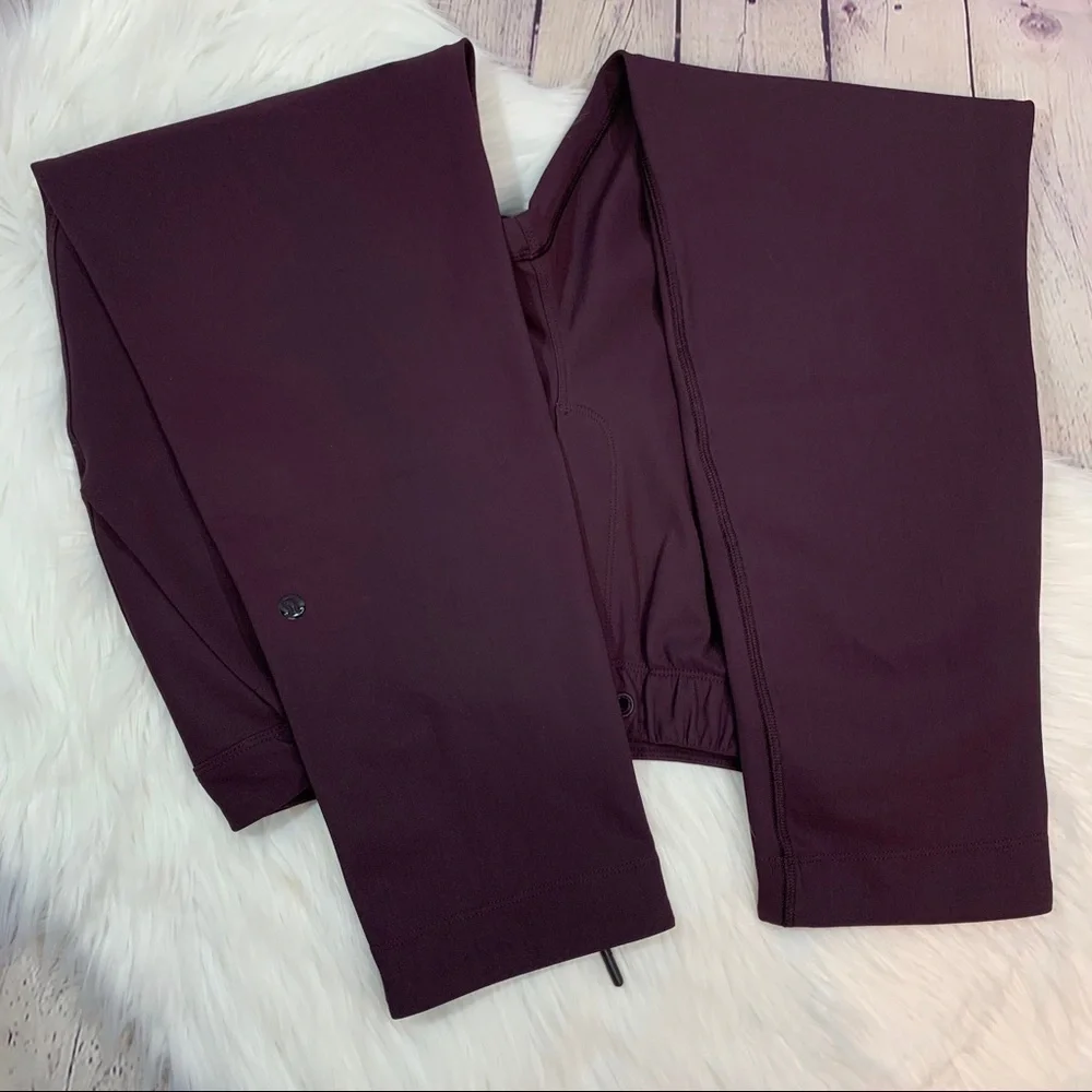 Lululemon Luxtreme Eggplant Cropped Ankle Pant
